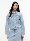Denim Vintage Denim Τζάκετ Σε Άνετη Γραμμή  Γυναίκες