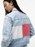 Denim Vintage Denim Τζάκετ Σε Άνετη Γραμμή  Γυναίκες