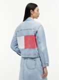 Denim Vintage Denim Τζάκετ Σε Άνετη Γραμμή  Γυναίκες