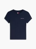 Blue Logo Slim Jersey T-Shirt  Women