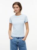 Blue Logo Slim Jersey T-Shirt  Women