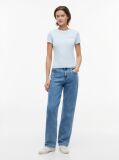 Blue Logo Slim Jersey T-Shirt  Women