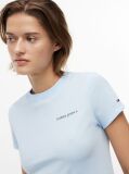 Blue Logo Slim Jersey T-Shirt  Women