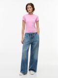 Pink Logo Slim Jersey T-Shirt  Women