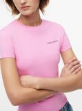 Pink Logo Slim Jersey T-Shirt  Women