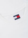 White Logo Slim Jersey T-Shirt  Women