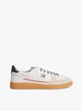 White The Greenwich Logo Leather Trainers  Men