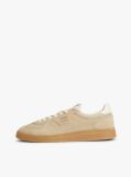 Beige The Greenwich Metallic Logo Suede Trainers  Men