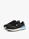 Μαύρο Sneakers Με Υφασμάτινα Πάνελ  Άνδρες