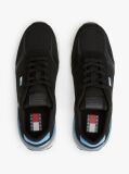 Μαύρο Sneakers Με Υφασμάτινα Πάνελ  Άνδρες