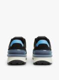 Μαύρο Sneakers Με Υφασμάτινα Πάνελ  Άνδρες
