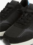 Μαύρο Sneakers Με Υφασμάτινα Πάνελ  Άνδρες