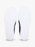 Blue Canvas Slip-On Trainers  Men