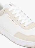 Μπεζ Δερμάτινα Basketball Sneakers  Άνδρες