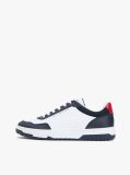 Μπλε Δερμάτινα Basketball Sneakers  Άνδρες
