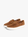 Brown Lightweight Suede Hybrid Loafers  Men