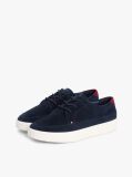 Blue Lightweight Suede Cupsole Hybrid Shoes  Men