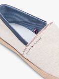 White Linen Chambray Espadrilles  Men