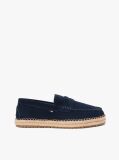 Blue Suede Flexible Sole Espadrilles  Men