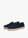 Blue Suede Flexible Sole Espadrilles  Men