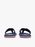 Blue Crest Patch Webbing Strap Flip-Flops  Men