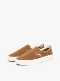Brown Suede Slip-on Cupsole Trainers  Men