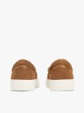 Brown Suede Slip-on Cupsole Trainers  Men