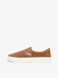 Brown Suede Slip-on Cupsole Trainers  Men