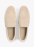 Μπεζ Σουέτ Sneakers Με Slip-on Εφαρμογή  Άνδρες