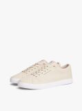 Μπεζ Sneakers Από Καμβά Με Λογότυπο  Άνδρες