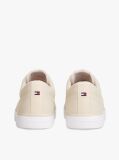 Μπεζ Sneakers Από Καμβά Με Λογότυπο  Άνδρες