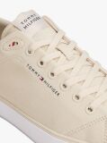Μπεζ Sneakers Από Καμβά Με Λογότυπο  Άνδρες