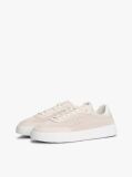 Μπεζ Δερμάτινα Sneakers Με Τρύπες Εξαερισμού  Άνδρες