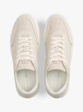 Μπεζ Δερμάτινα Sneakers Με Τρύπες Εξαερισμού  Άνδρες