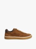 Brown Luxe Suede Trainers  Men