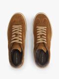 Brown Luxe Suede Trainers  Men