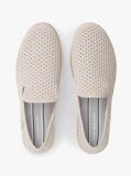 Beige Knit Flexible Espadrilles  Men