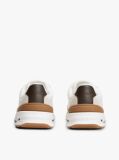Beige Retro Mixed Texture Chunky Cleat Trainers  Men