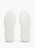 White Chunky Leather Sneakers  Men