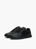 Black TH Monogram Leather Runner Sneakers  Men