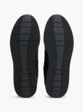 Black TH Monogram Leather Runner Sneakers  Men