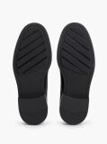 Black Pebble Grain Leather Derby Shoes  Men