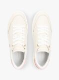 Beige Leather TH Monogram Cupsole Trainers  Women