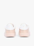Pink TH Monogram Metallic Trainers With Leather  Women