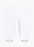White TH Monogram Metallic Trainers With Leather  Women