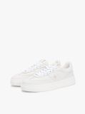 Άσπρο Δερμάτινα Sneakers Με Μονόγραμμα TH  Γυναίκες