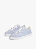 Μπλε Δερμάτινα Sneakers Με Μονόγραμμα TH  Γυναίκες