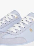 Μπλε Δερμάτινα Sneakers Με Μονόγραμμα TH  Γυναίκες