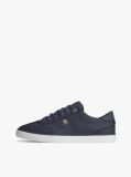 Blue Leather TH Monogram Vulcanised Trainers  Women