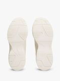 Beige TH Monogram Mixed Texture Leather Trainers  Women